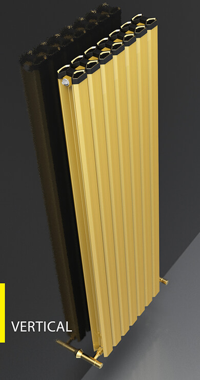 Anit decorative and luxe Vertical radiators